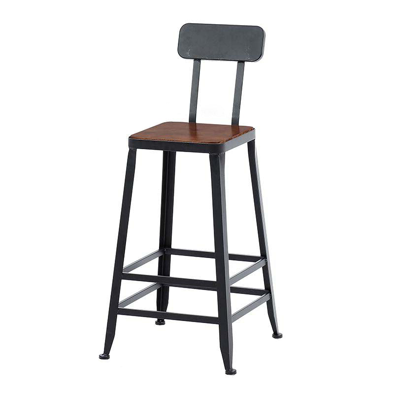 Ensemble de Table de Bar industriel 1/6/11 pièces, Table de comptoir rectangulaire en bois de pin avec tabourets hauts