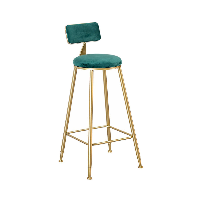 Modern 1/3 Pieces Bar Table Set Rectangle Stone Counter Table with High Stools for Cafe Green 30"H Stool (Single) Clearhalo 'Bar Furniture' 'furn' 'furn_home_bar_bar_sets' 'Furniture' 'Home Bars & Bar Sets' 'home_bar_bar_sets' 'Kitchen & Dining Furniture' 5796800