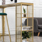 Modern 1/3 Pieces Bar Table Set Rectangle Stone Counter Table with High Stools for Cafe Clearhalo 'Bar Furniture' 'furn' 'furn_home_bar_bar_sets' 'Furniture' 'Home Bars & Bar Sets' 'home_bar_bar_sets' 'Kitchen & Dining Furniture' 5796811