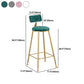 Modern 1/3 Pieces Bar Table Set Rectangle Stone Counter Table with High Stools for Cafe Clearhalo 'Bar Furniture' 'furn' 'furn_home_bar_bar_sets' 'Furniture' 'Home Bars & Bar Sets' 'home_bar_bar_sets' 'Kitchen & Dining Furniture' 5796823