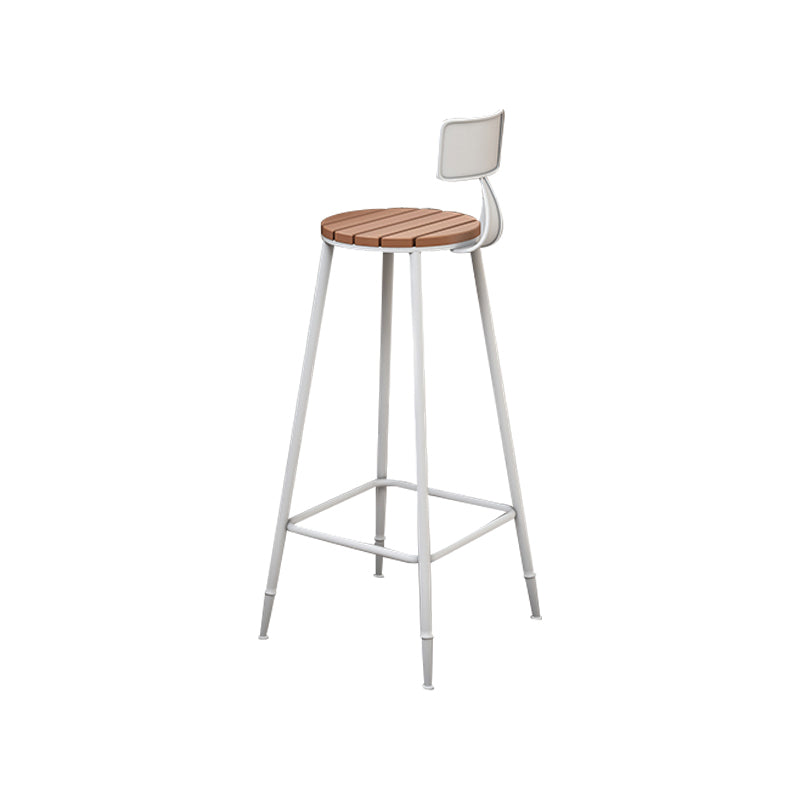 Ensemble de Table de Bar moderne 1/5 pièces, Table de comptoir rectangulaire en plastique et bois avec tabourets hauts