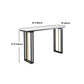 Industrial 1/2/4/7 Pieces Bar Table Set Rectangle Bar Table with High Stools Clearhalo 'Bar Furniture' 'furn' 'furn_home_bar_bar_sets' 'Furniture' 'Home Bars & Bar Sets' 'home_bar_bar_sets' 'Kitchen & Dining Furniture' 5796979