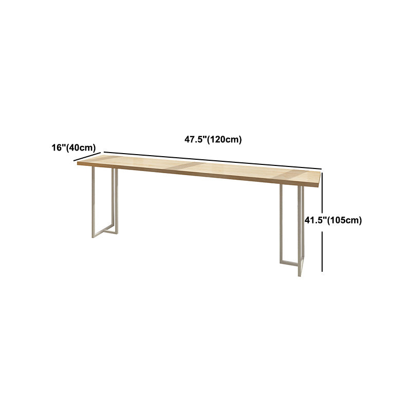 Modern 1/2/5/6 Pieces Bar Table Set Rectangle Bar Table with High Stools Clearhalo 'Bar Furniture' 'furn' 'furn_home_bar_bar_sets' 'Furniture' 'Home Bars & Bar Sets' 'home_bar_bar_sets' 'Kitchen & Dining Furniture' 5796994