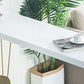 Glam Style 1/2/3 Pieces Bar Table Set Rectangle Bar Table with High Stools Clearhalo 'Bar Furniture' 'furn' 'furn_home_bar_bar_sets' 'Furniture' 'Home Bars & Bar Sets' 'home_bar_bar_sets' 'Kitchen & Dining Furniture' 5797051