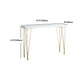 Glam Style 1/2/3 Pieces Bar Table Set Rectangle Bar Table with High Stools Clearhalo 'Bar Furniture' 'furn' 'furn_home_bar_bar_sets' 'Furniture' 'Home Bars & Bar Sets' 'home_bar_bar_sets' 'Kitchen & Dining Furniture' 5797052