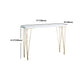 Glam Style 1/2/3 Pieces Bar Table Set Rectangle Bar Table with High Stools Clearhalo 'Bar Furniture' 'furn' 'furn_home_bar_bar_sets' 'Furniture' 'Home Bars & Bar Sets' 'home_bar_bar_sets' 'Kitchen & Dining Furniture' 5797054