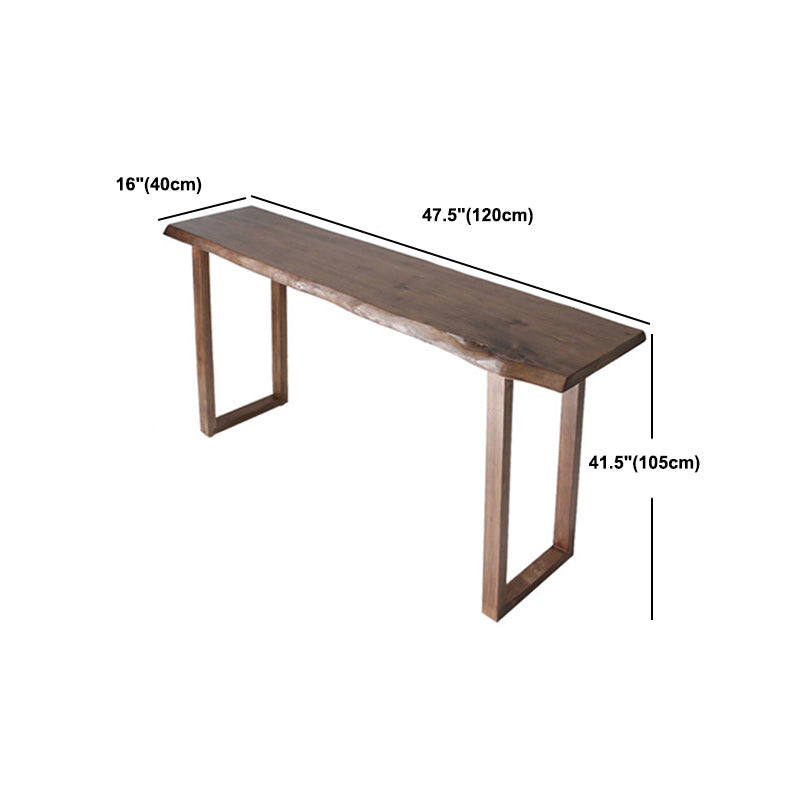 Modern Bar Table Set 1/2/4/5 Pieces Rectangle Bar Table with Wooden High Stools Clearhalo 'Bar Furniture' 'furn' 'furn_home_bar_bar_sets' 'Furniture' 'Home Bars & Bar Sets' 'home_bar_bar_sets' 'Kitchen & Dining Furniture' 5797066