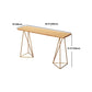 Glam Style Bar Table Set 1/2/4 Pieces Rectangle Bar Table with High Stools Clearhalo 'Bar Furniture' 'furn' 'furn_home_bar_bar_sets' 'Furniture' 'Home Bars & Bar Sets' 'home_bar_bar_sets' 'Kitchen & Dining Furniture' 5797088