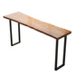 1/2/7 Pieces Modern Rectangle Pub Table Set Wooden Counter Table with Backless Stools Wood 94"L x 18"W Clearhalo 'Bar Furniture' 'furn' 'furn_home_bar_bar_sets' 'Furniture' 'Home Bars & Bar Sets' 'home_bar_bar_sets' 'Kitchen & Dining Furniture' 5797092