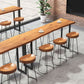 1/2/7 Pieces Modern Rectangle Pub Table Set Wooden Counter Table with Backless Stools Clearhalo 'Bar Furniture' 'furn' 'furn_home_bar_bar_sets' 'Furniture' 'Home Bars & Bar Sets' 'home_bar_bar_sets' 'Kitchen & Dining Furniture' 5797095