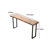 1/2/7 Pieces Modern Rectangle Pub Table Set Wooden Counter Table with Backless Stools Clearhalo 'Bar Furniture' 'furn' 'furn_home_bar_bar_sets' 'Furniture' 'Home Bars & Bar Sets' 'home_bar_bar_sets' 'Kitchen & Dining Furniture' 5797102