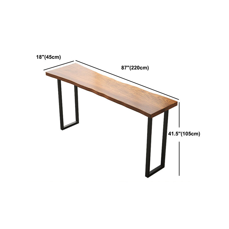 1/2/7 Pieces Modern Rectangle Pub Table Set Wooden Counter Table with Backless Stools Clearhalo 'Bar Furniture' 'furn' 'furn_home_bar_bar_sets' 'Furniture' 'Home Bars & Bar Sets' 'home_bar_bar_sets' 'Kitchen & Dining Furniture' 5797107