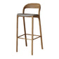 Ensemble de Table de pub rectangulaire moderne, 1/3 pièces, comptoir en bois de pin avec tabourets hauts