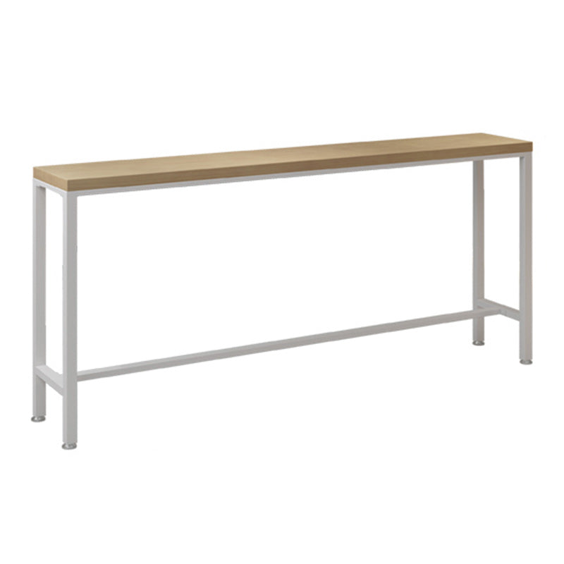 Ensemble de Table de pub rectangulaire moderne, 1/5/9 pièces, comptoir en bois avec tabourets hauts