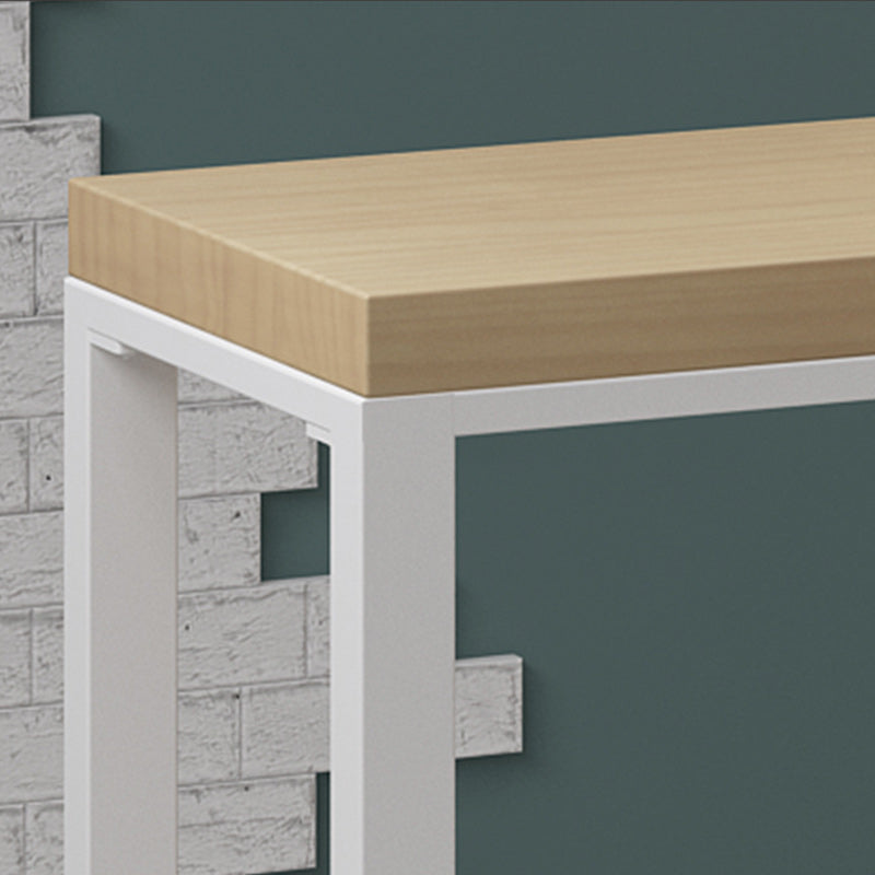 Ensemble de Table de pub rectangulaire moderne, 1/5/9 pièces, comptoir en bois avec tabourets hauts