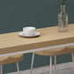 Ensemble de Table de pub rectangulaire moderne, 1/5/9 pièces, comptoir en bois avec tabourets hauts