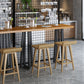 Modern Rectangular Pub Table Set 1/2/3 Pieces Wooden Counter Table with Backless Stools Clearhalo 'Bar Furniture' 'furn' 'furn_home_bar_bar_sets' 'Furniture' 'Home Bars & Bar Sets' 'home_bar_bar_sets' 'Kitchen & Dining Furniture' 5797167