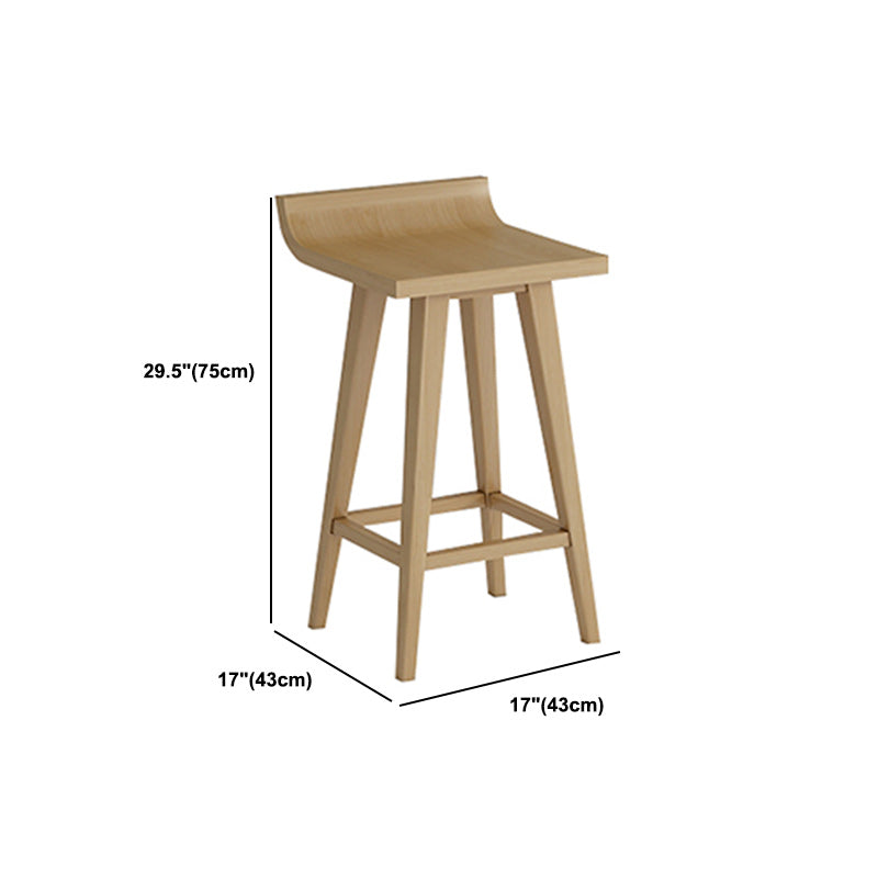 Modern Rectangular Pub Table Set 1/2/3 Pieces Wooden Counter Table with Backless Stools Clearhalo 'Bar Furniture' 'furn' 'furn_home_bar_bar_sets' 'Furniture' 'Home Bars & Bar Sets' 'home_bar_bar_sets' 'Kitchen & Dining Furniture' 5797174