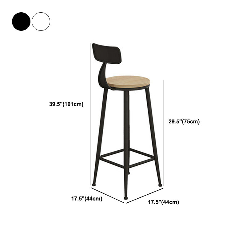 Ensemble de table de bistro rectangulaire moderne, 1/3 pièces, comptoir en bois avec tabourets hauts