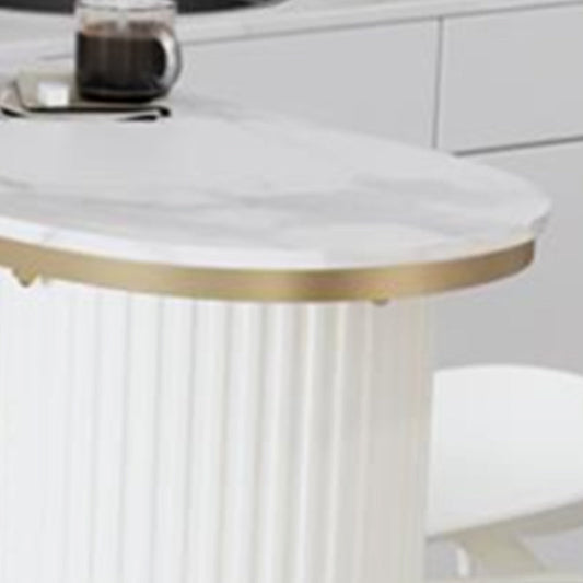 1/2/5ピースモダンパブテーブルセット不規則な形状焼結ストーントップカウンターテーブルセット