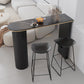1/2/5 Pieces Modern Pub Table Set Irregular Shape Sintered Stone Top Counter Table Set