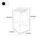 1/2/5 Pieces Modern Pub Table Set Irregular Shape Sintered Stone Top Counter Table Set