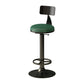 Modern 1/3 Pieces Bar Table Set Rectangle Stone Counter Table with Stools for Living Room Green 26"H Stool (Single) Clearhalo 'Bar Furniture' 'furn' 'furn_home_bar_bar_sets' 'Furniture' 'Home Bars & Bar Sets' 'home_bar_bar_sets' 'Kitchen & Dining Furniture' 5797246