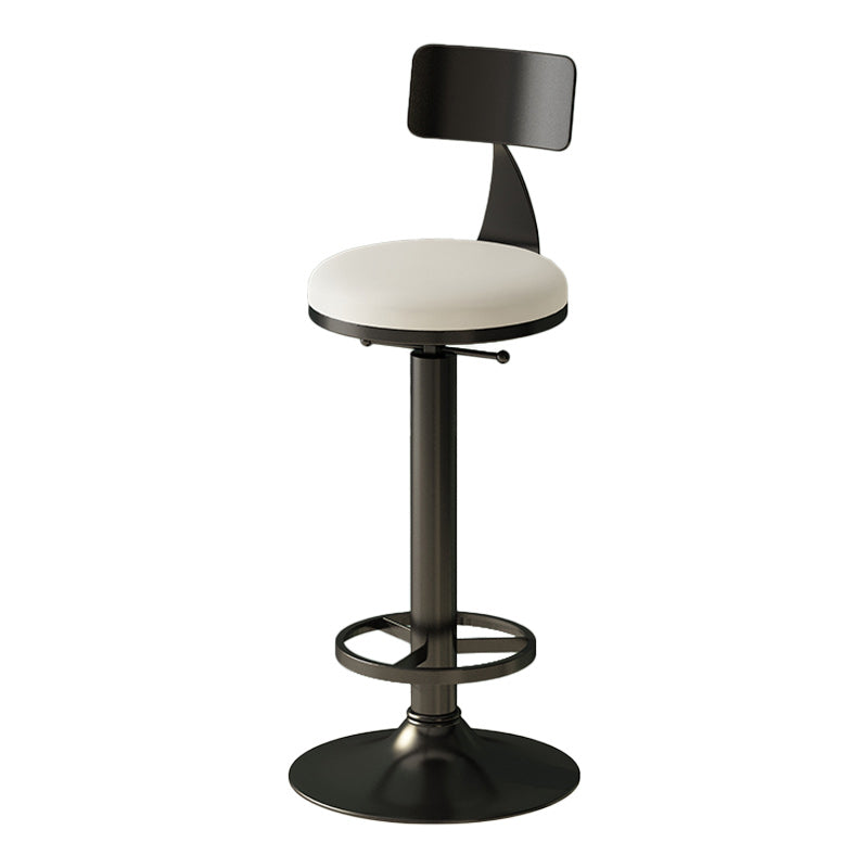 Modern 1/3 Pieces Bar Table Set Rectangle Stone Counter Table with Stools for Living Room White 26"H Stool (Single) Clearhalo 'Bar Furniture' 'furn' 'furn_home_bar_bar_sets' 'Furniture' 'Home Bars & Bar Sets' 'home_bar_bar_sets' 'Kitchen & Dining Furniture' 5797249