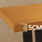 Juego de mesa de Pub rectangular Industrial de 1/5/7 piezas, mesa de mostrador de madera con taburetes sin respaldo