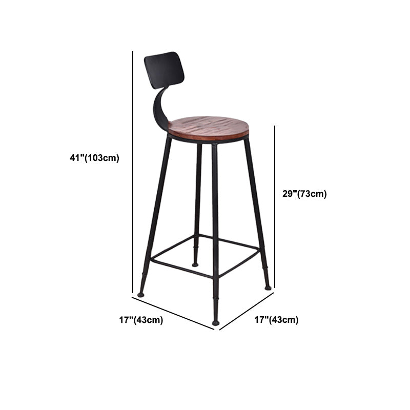 Industrial 1/5 Pieces Bar Table Set Rectangle Pine Wood Counter Table for Cafe