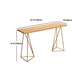 Glam Style – ensemble de Table de bar rectangulaire avec tabourets hauts en bois, 1/2/4 pièces, pour la maison