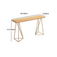 Glam Style – ensemble de Table de bar rectangulaire avec tabourets hauts en bois, 1/2/4 pièces, pour la maison
