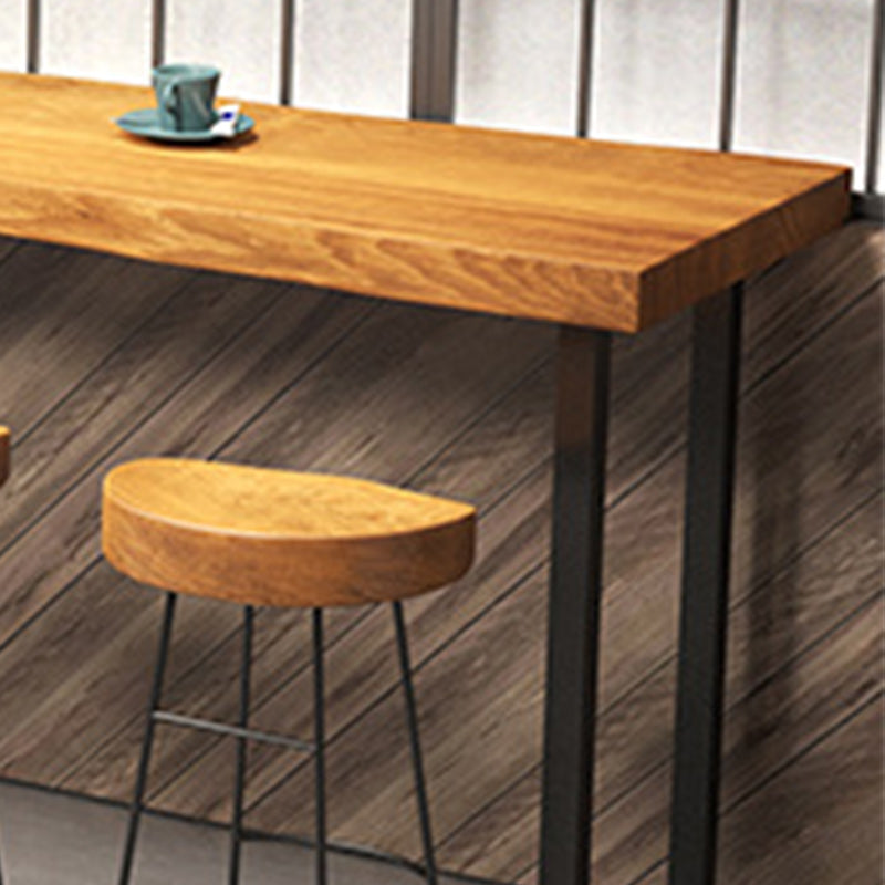 Ensemble de Table de Bar de Style industriel, 1/2/5/7 pièces, Table de Bar rectangulaire avec tabourets hauts