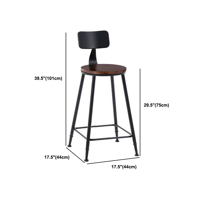 1/6/11 Pieces Industrial Rectangular Pub Table Set Solid Wood Counter Table Set Clearhalo 'Bar Furniture' 'furn' 'furn_home_bar_bar_sets' 'Furniture' 'Home Bars & Bar Sets' 'home_bar_bar_sets' 'Kitchen & Dining Furniture' 5797458