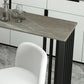 Industrial 1/2/4 Pieces Table and Stool Set Rectangle Indoor Stone Counter Height Set Clearhalo 'Bar Furniture' 'furn' 'furn_home_bar_bar_sets' 'Furniture' 'Home Bars & Bar Sets' 'home_bar_bar_sets' 'Kitchen & Dining Furniture' 5797481