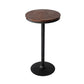 Ensemble de table de bar en bois industriel, ensemble de comptoir fixe 1/2/3/4/5 pièces