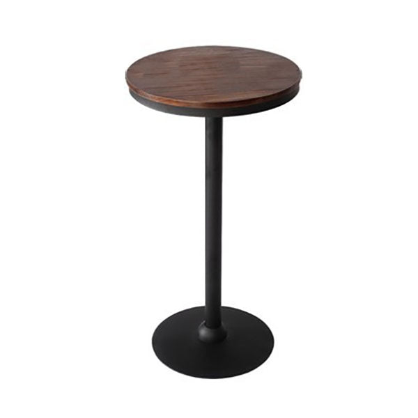 Ensemble de table de bar en bois industriel, ensemble de comptoir fixe 1/2/3/4/5 pièces