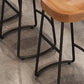 Modern 1/9 Pieces Bar Table Set Rectangle Pine Wood Counter Table with Stools for Balcony Clearhalo 'Bar Furniture' 'furn' 'furn_home_bar_bar_sets' 'Furniture' 'Home Bars & Bar Sets' 'home_bar_bar_sets' 'Kitchen & Dining Furniture' 5797674