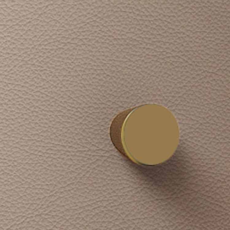 Glam Night Tisch Kunstleder und echter Marmor -Nachtschrankschubladen enthalten