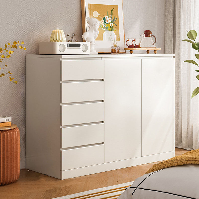 Eigentijdse opbergkast hout slaapkamer opbergkast dressoir