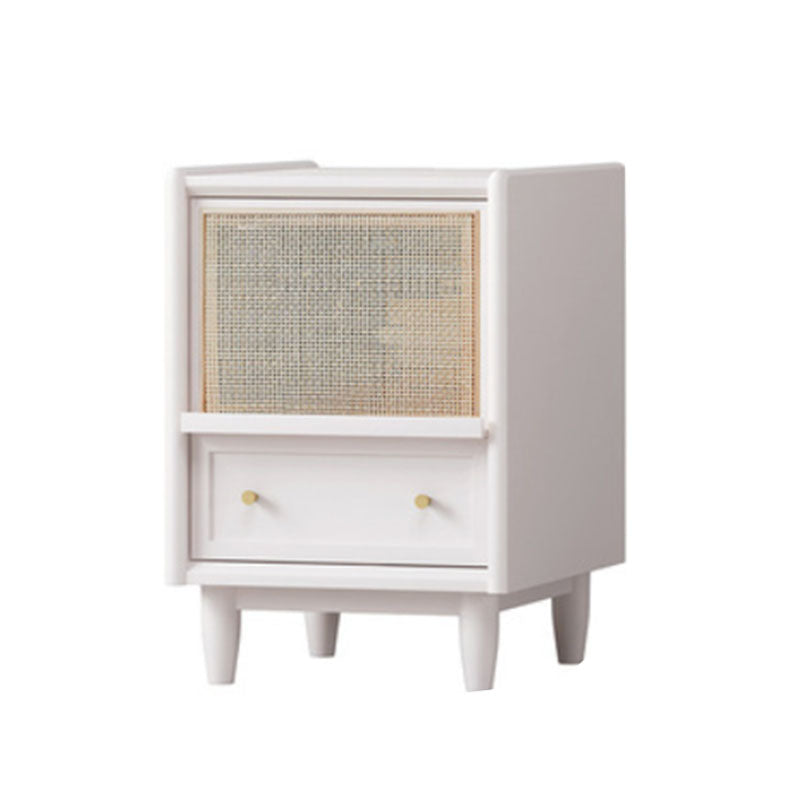 Zeitgenössischer Bett Nachttisch 2 Schubladen Akzenttisch Nachttisch