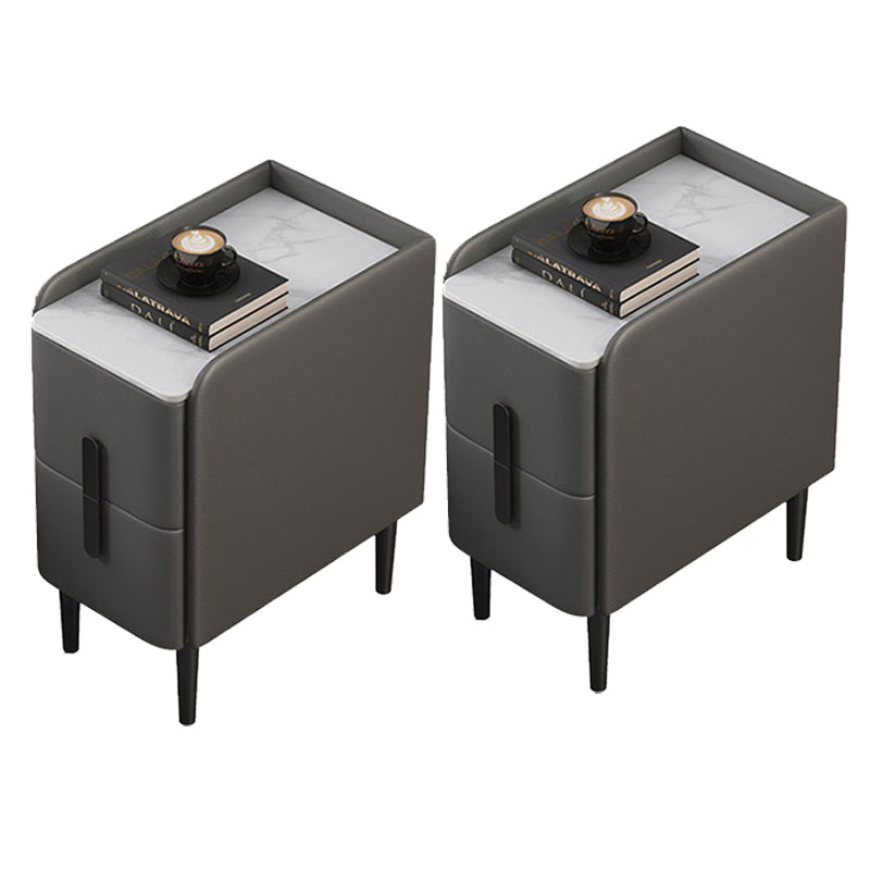 Modem & zeitgenössischer Nachtkabinett 2 - Schubladen Akzenttisch Nachttisch