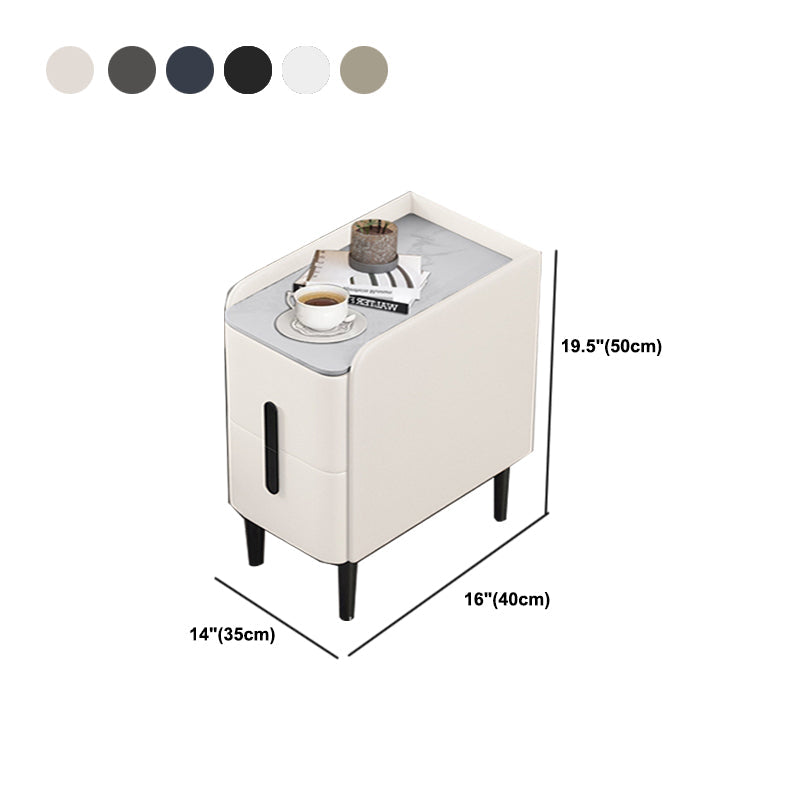 Modem & zeitgenössischer Nachtkabinett 2 - Schubladen Akzenttisch Nachttisch