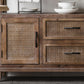 American Traditional Storage Chest Distressed Wood Storage Chest