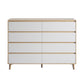 15.7 "W eigentijdse opbergkast dressoir houten dressoir met laden