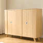 15.7 "W eigentijdse opbergkast dressoir houten dressoir met laden
