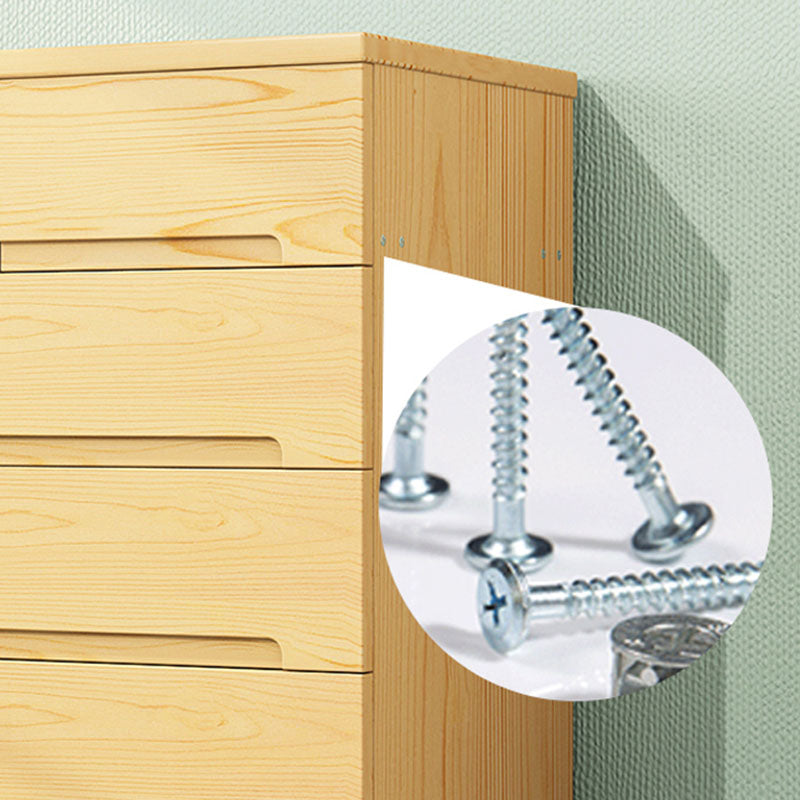 Moderne vaste houten opbergkast dressoir verticale opbergkast