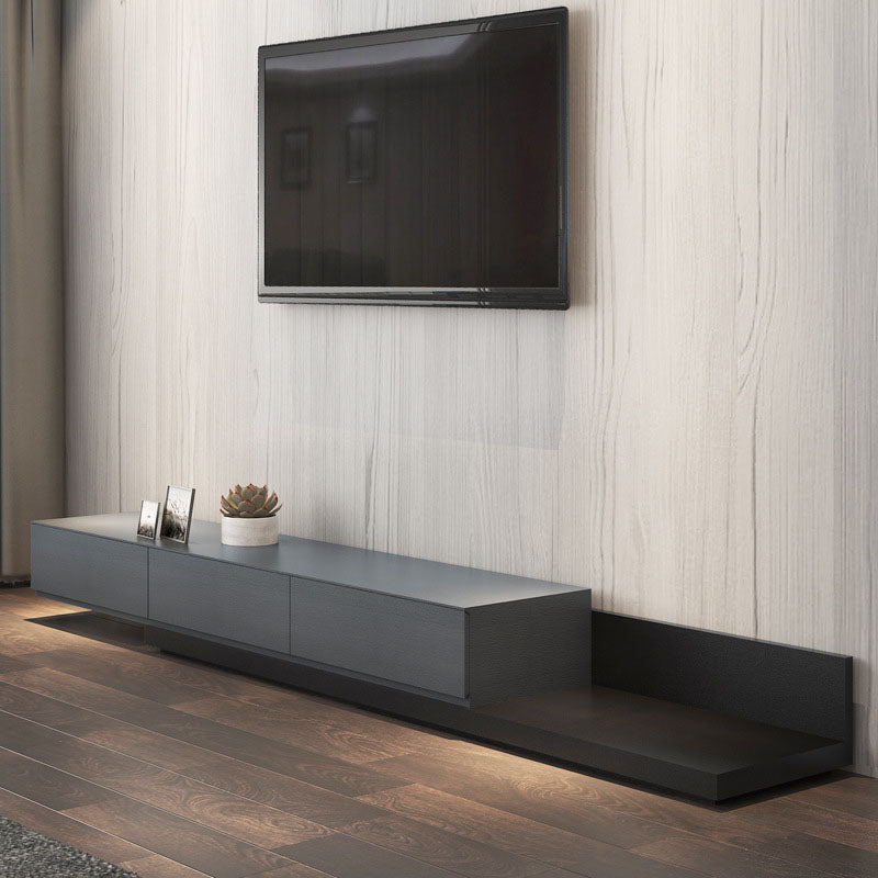 Moderne 3 laden tv -standaard console houten tv -console voor woonkamer