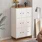 Horizontale houten combo dressoir eigentijdse borst met deur