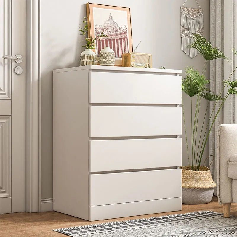 Houten slaapkamer opbergkist dressoir eigentijds verticaal dressoir